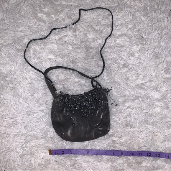 Unique Vintage Small grey Purse - Picture 4 of 5